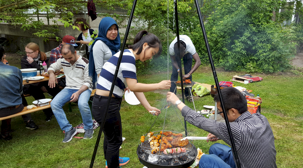 Image: Karlovsky Lab - barbecue in May 2017